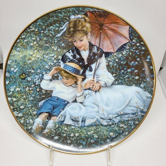 Reco "A Time Together" Collector's Plate - 1988 - Limited Edition Plate #0035 KM - Picture 1 of 4
